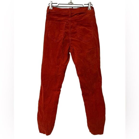 Cello 3 straight leg corduroy pants orange rust burnt orange GUC women’s - Picture 2 of 8